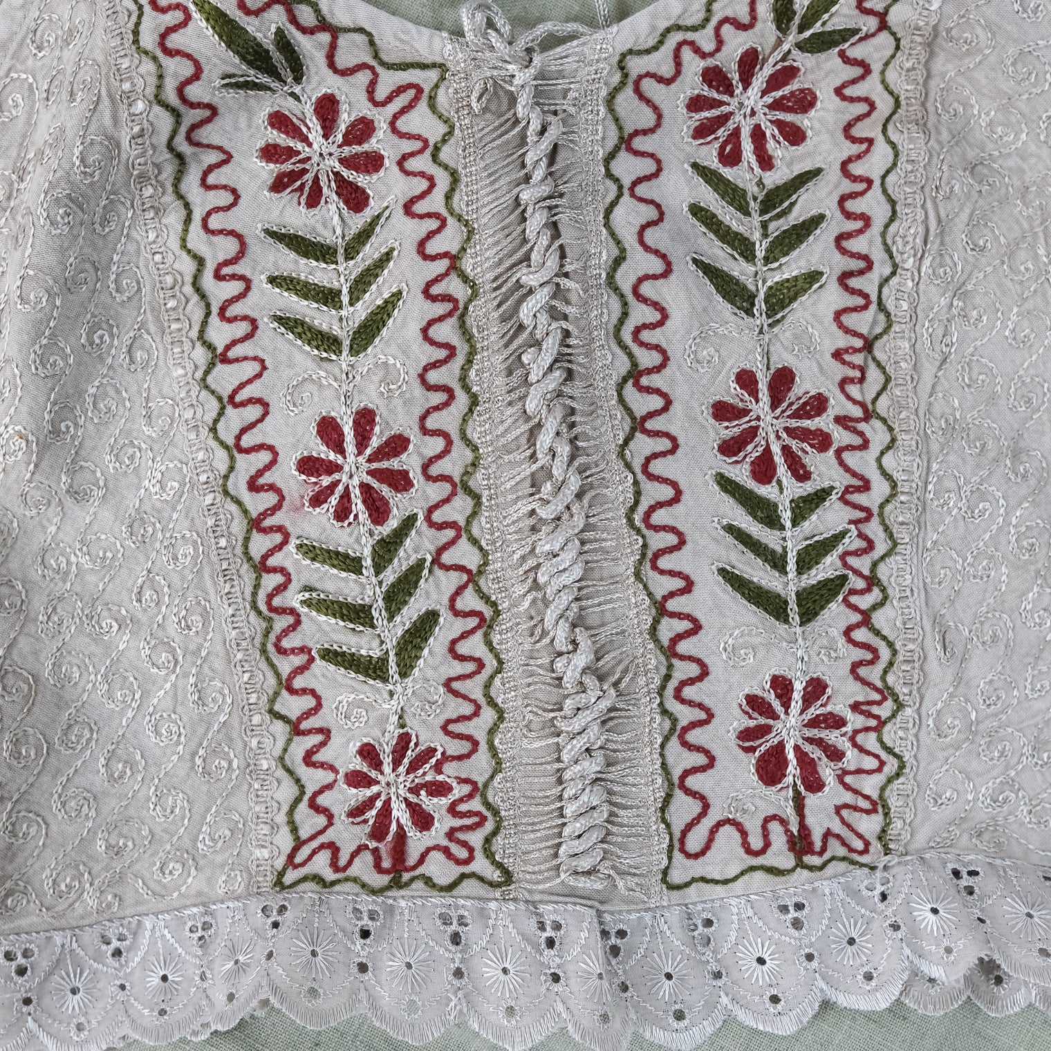 Embroidered Lace Top