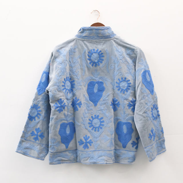 One of a Kind Velvet Embroidery Jacket