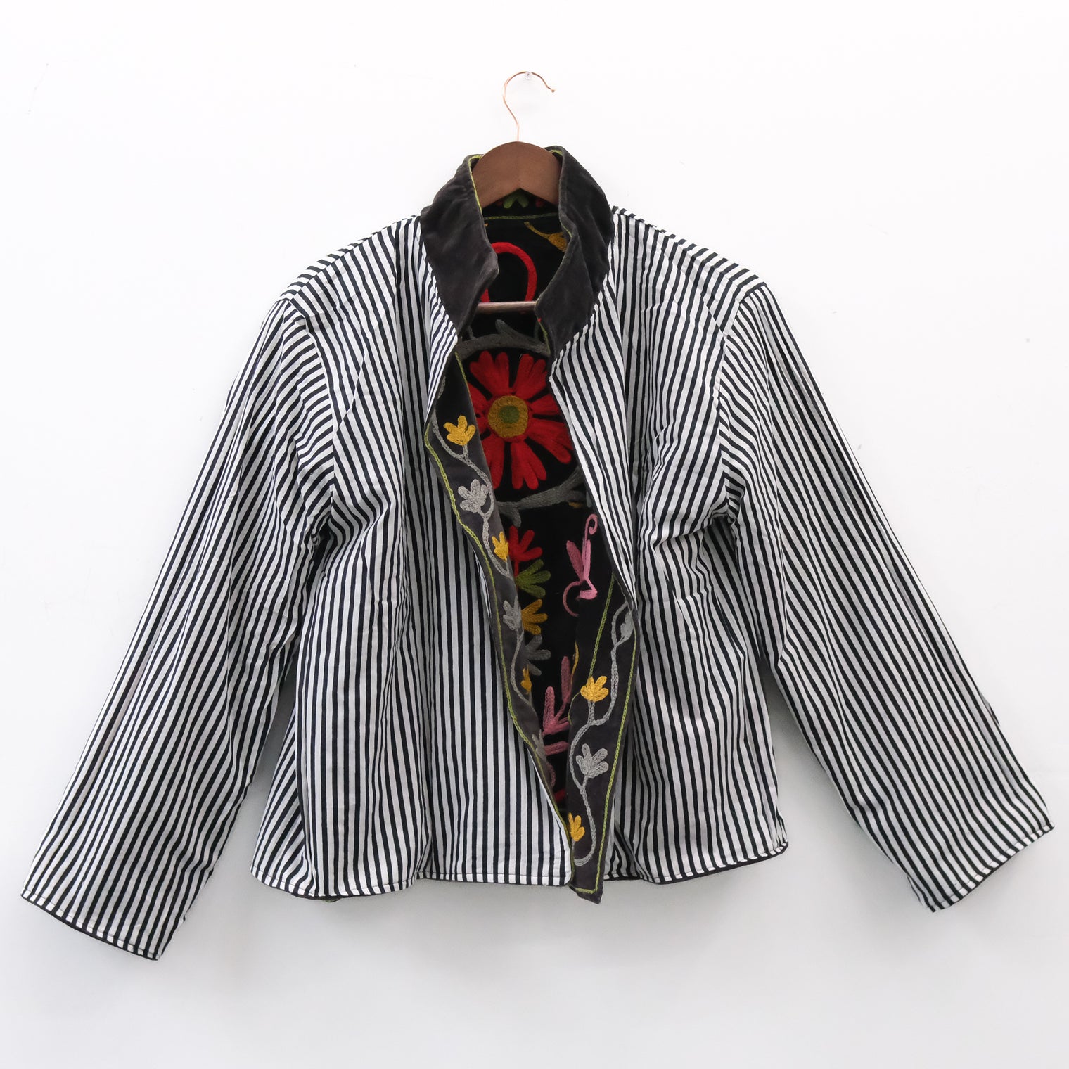 One of a Kind Velvet Embroidery Jacket