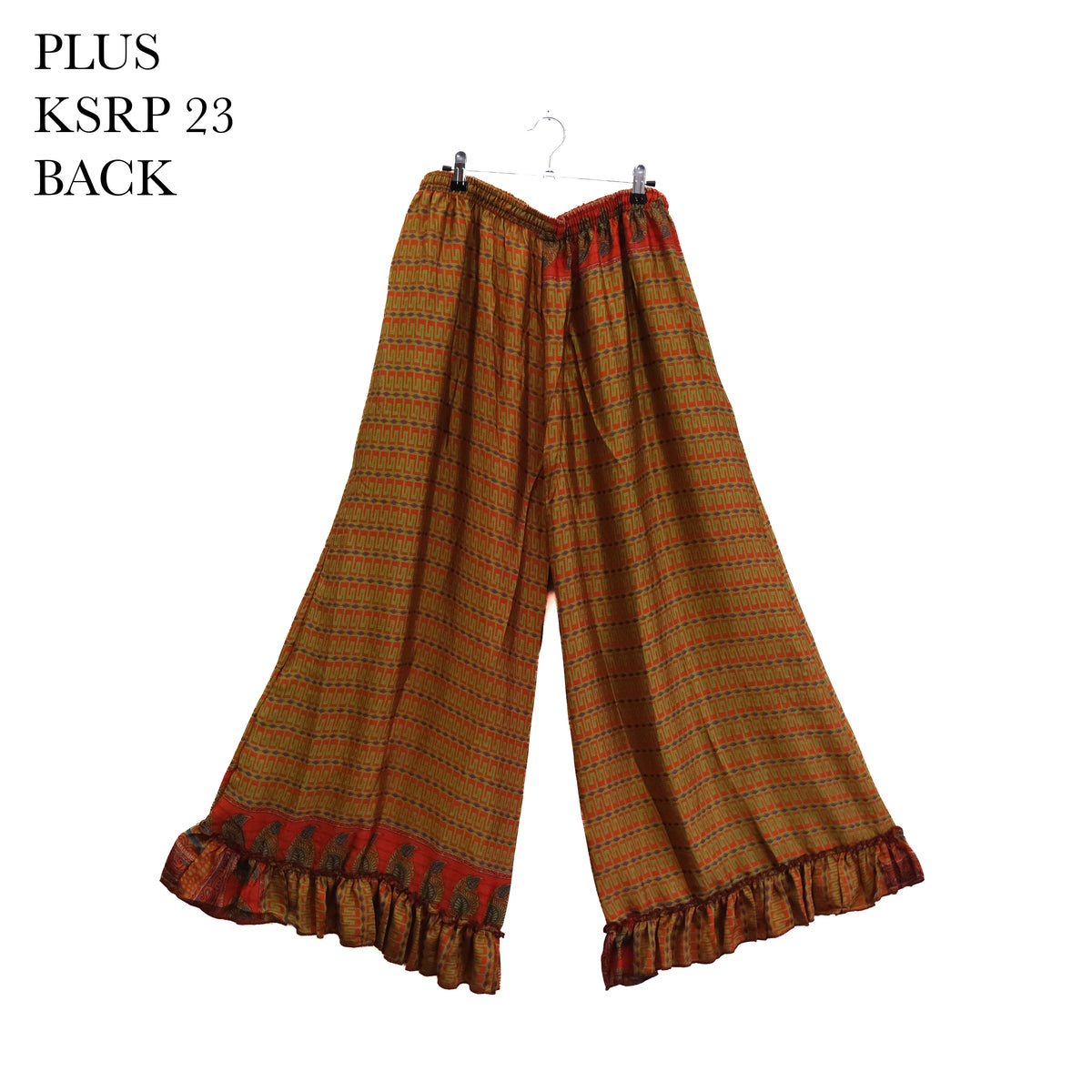 Recycled Sari Boho Palazzo Pants