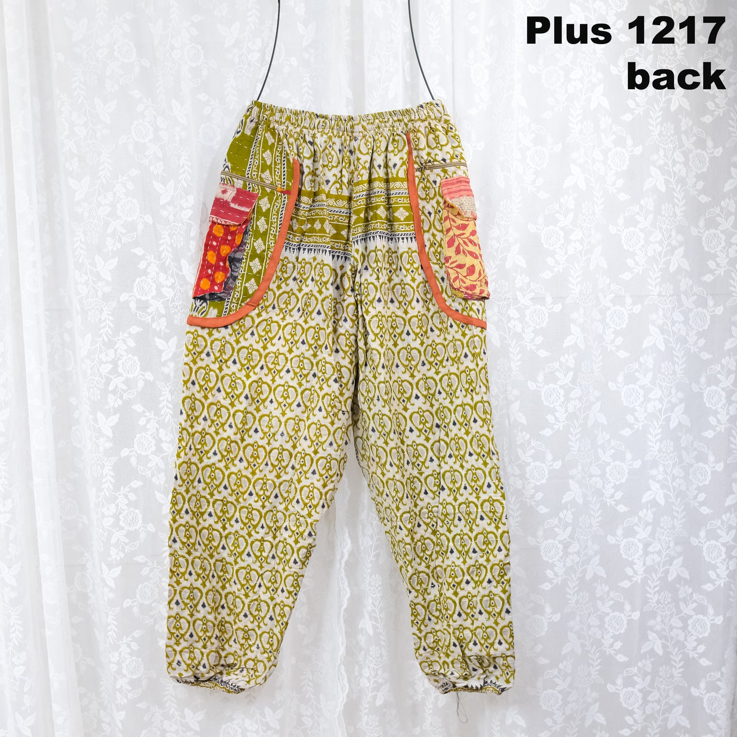 Kantha Boho Unisex Baggy Joggers