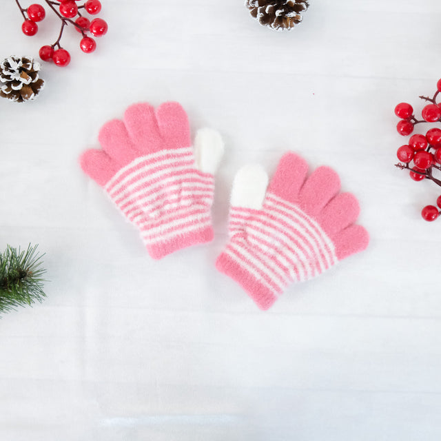 Cute Bunny Kids Gloves