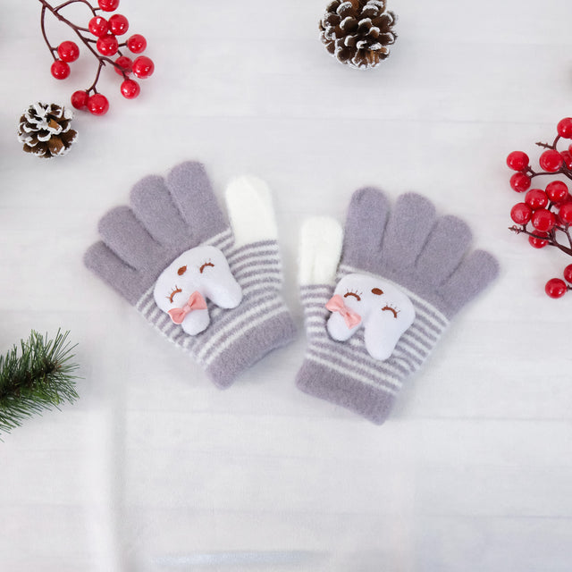 Cute Bunny Kids Gloves