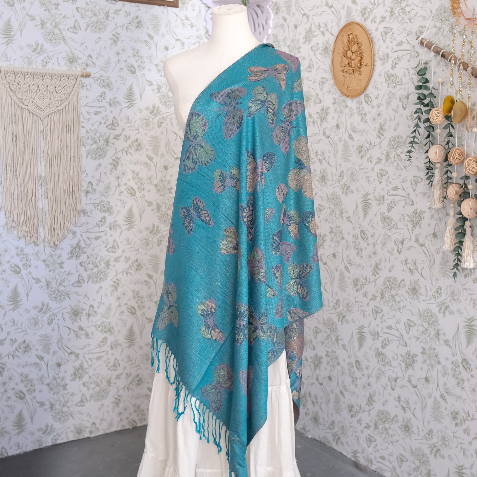 Mystical Reversible Butterfly Shawl