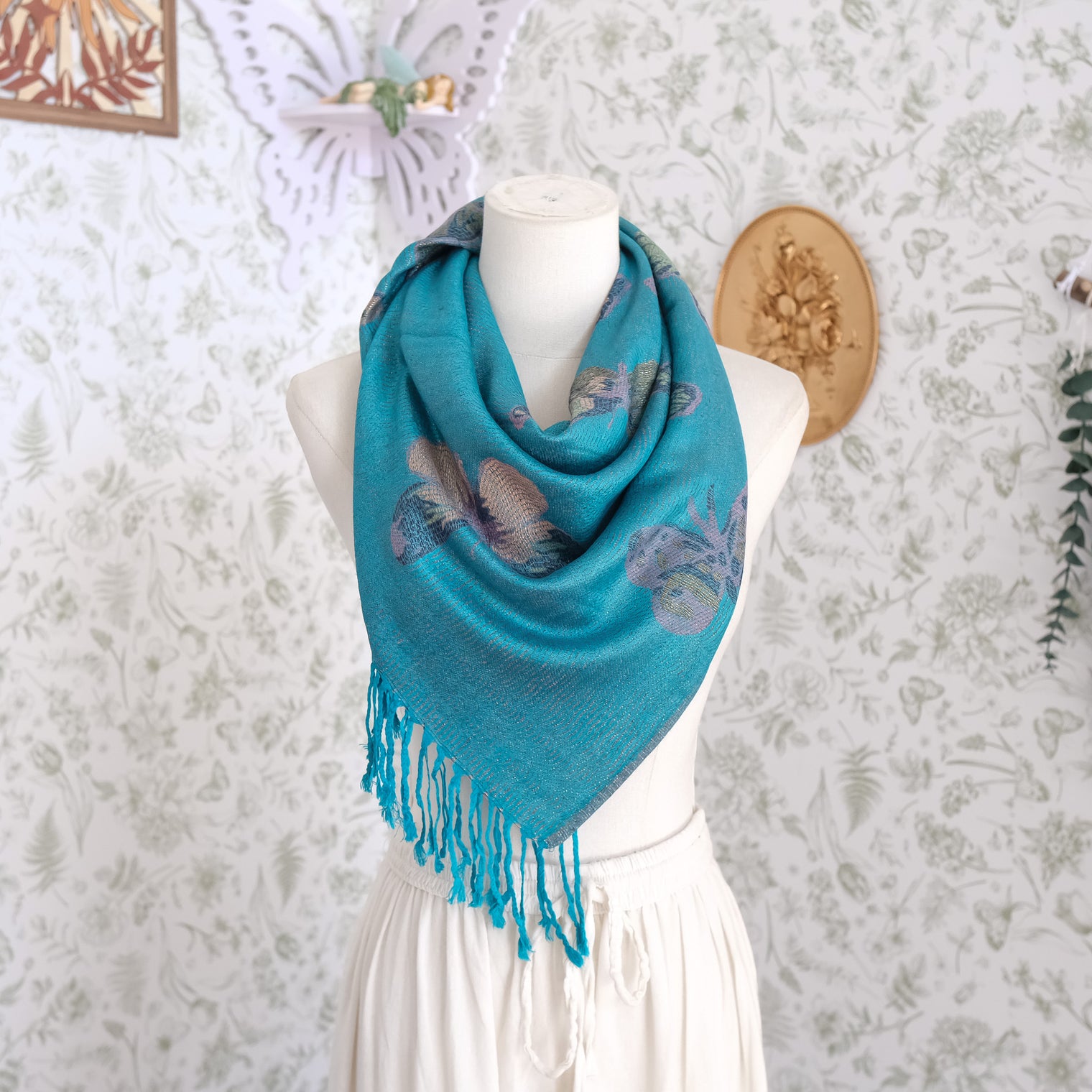 Mystical Reversible Butterfly Shawl