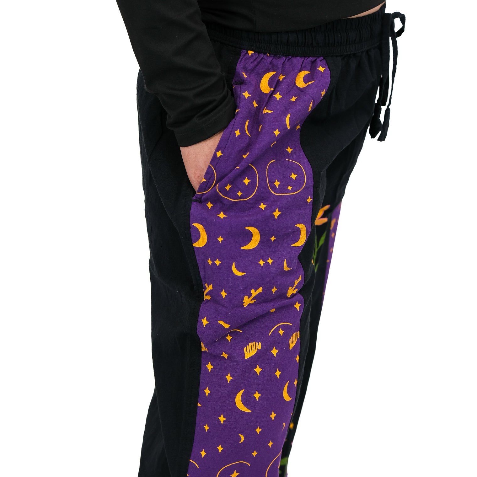 Celestial Bloom Wide Leg Pants