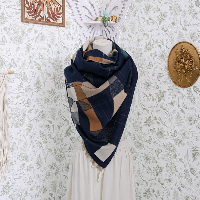 Reversible Cat Warm Fall Winter Scarves