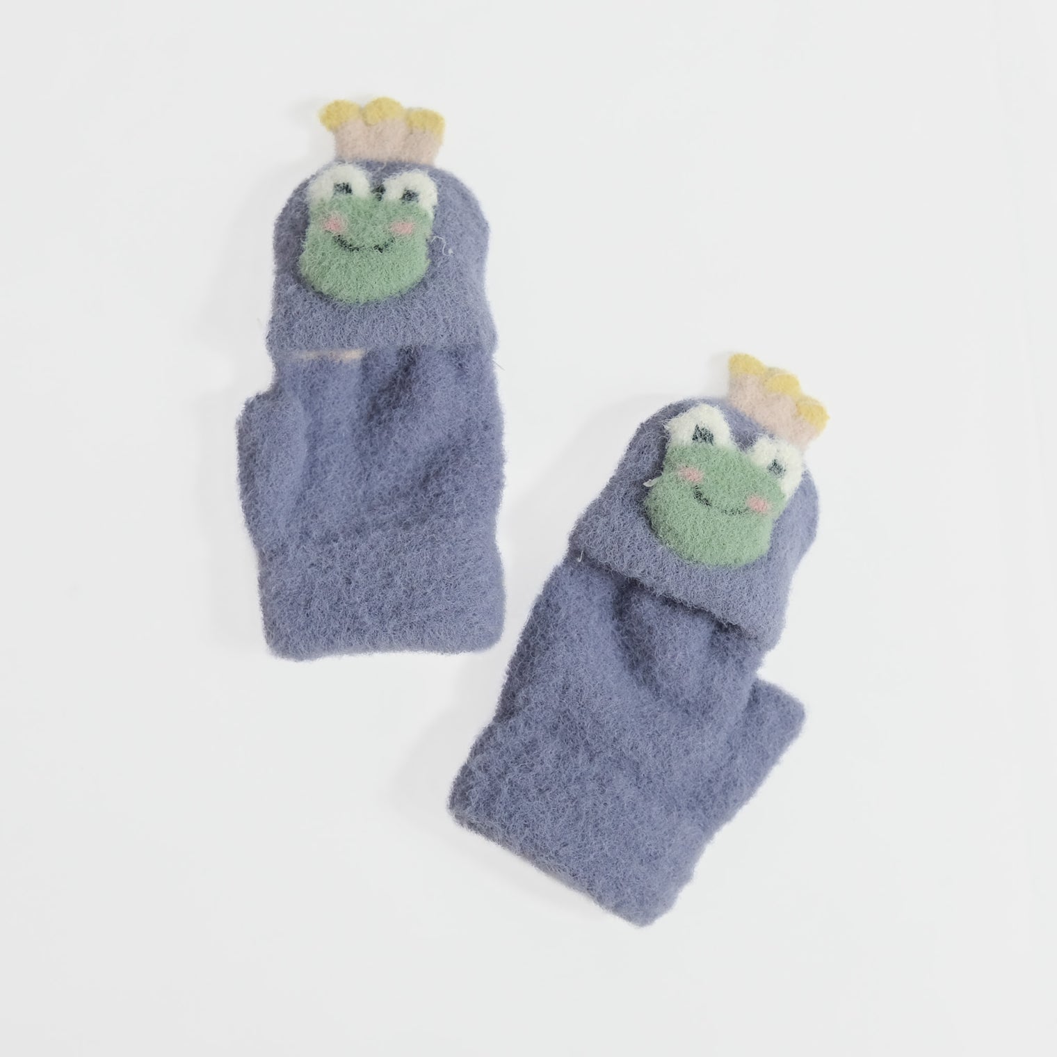 Toddler Frog Convertible Mittens