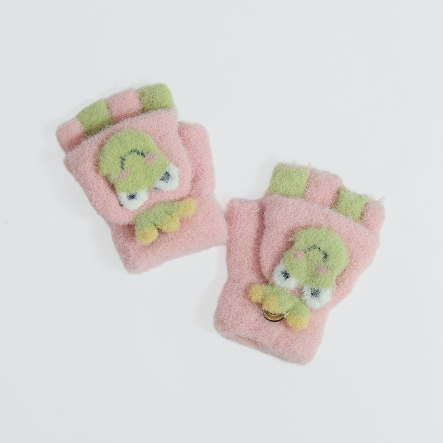 Toddler Frog Convertible Mittens
