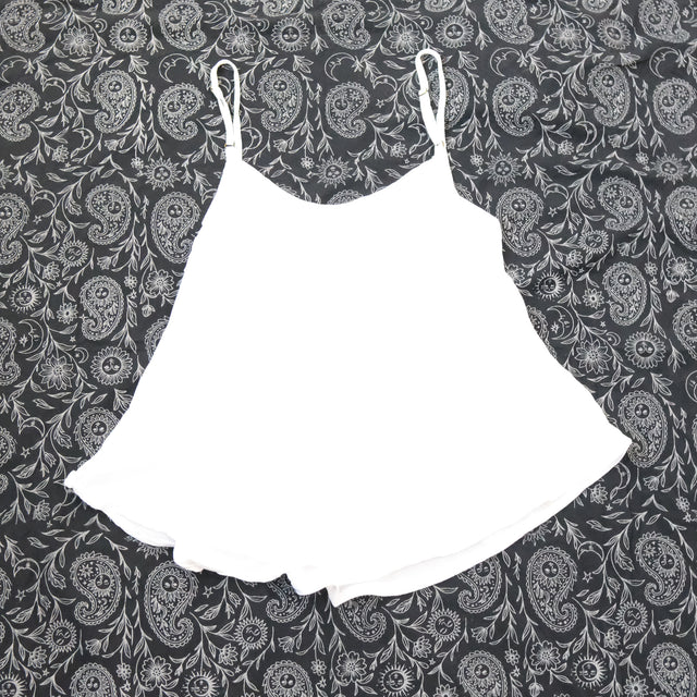 Flowy Boho Camisole Top with Adjustable Straps