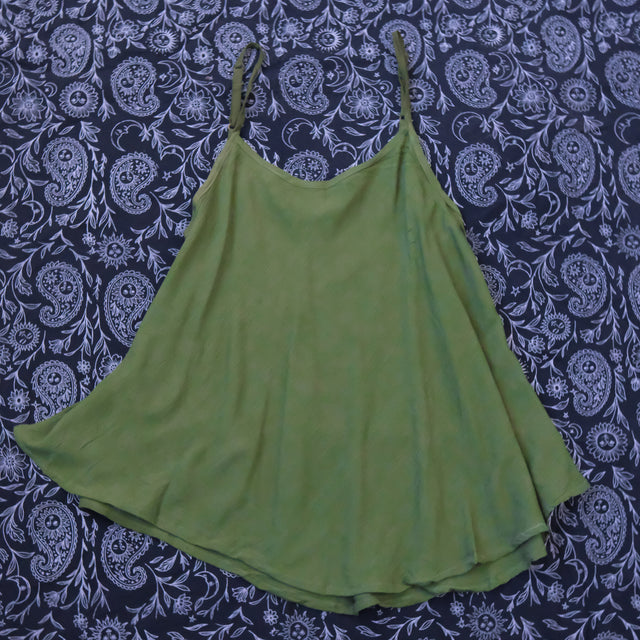 Flowy Boho Camisole Top with Adjustable Straps