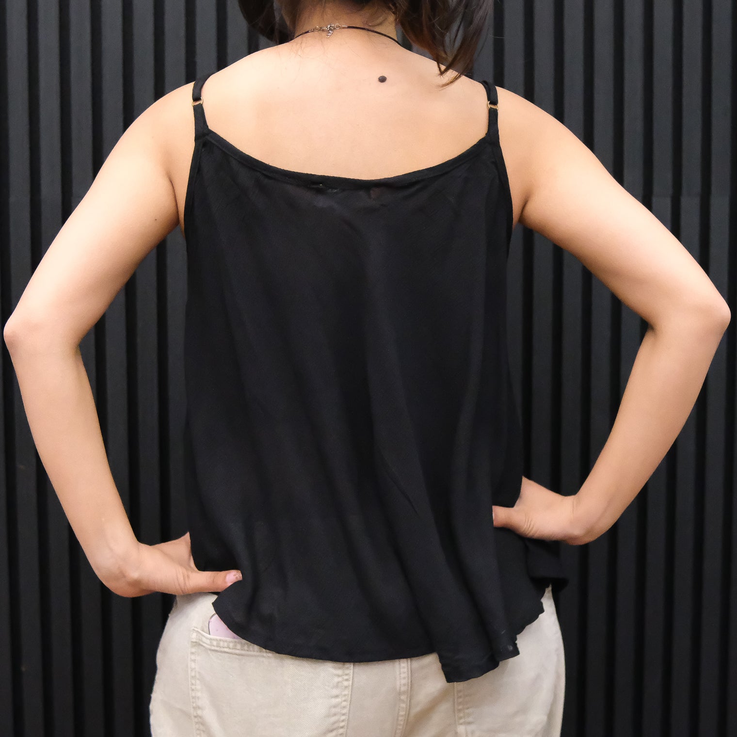 Flowy Boho Camisole Top with Adjustable Straps