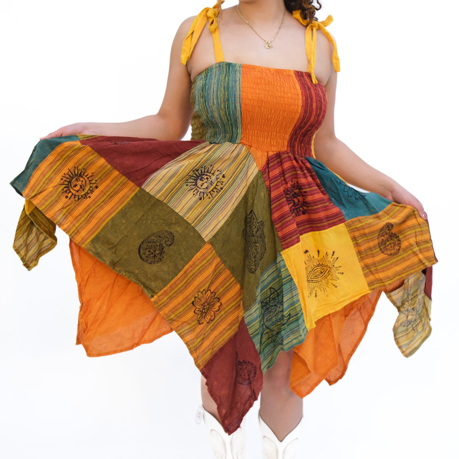 Patchwork Fairy Pixie Dress