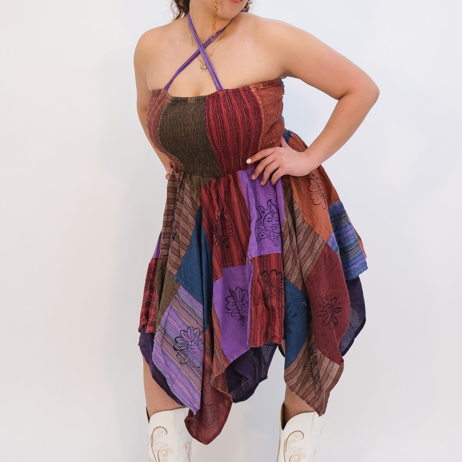 Patchwork Fairy Pixie Dress