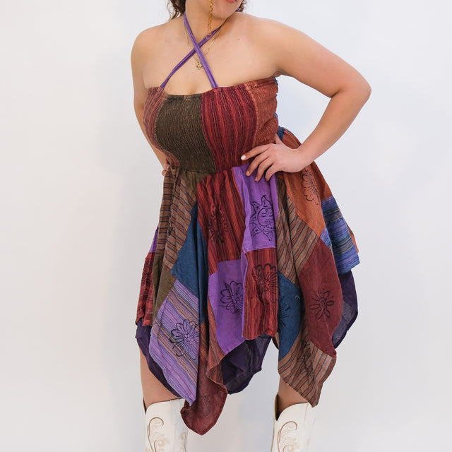 Patchwork Fairy Pixie Dress