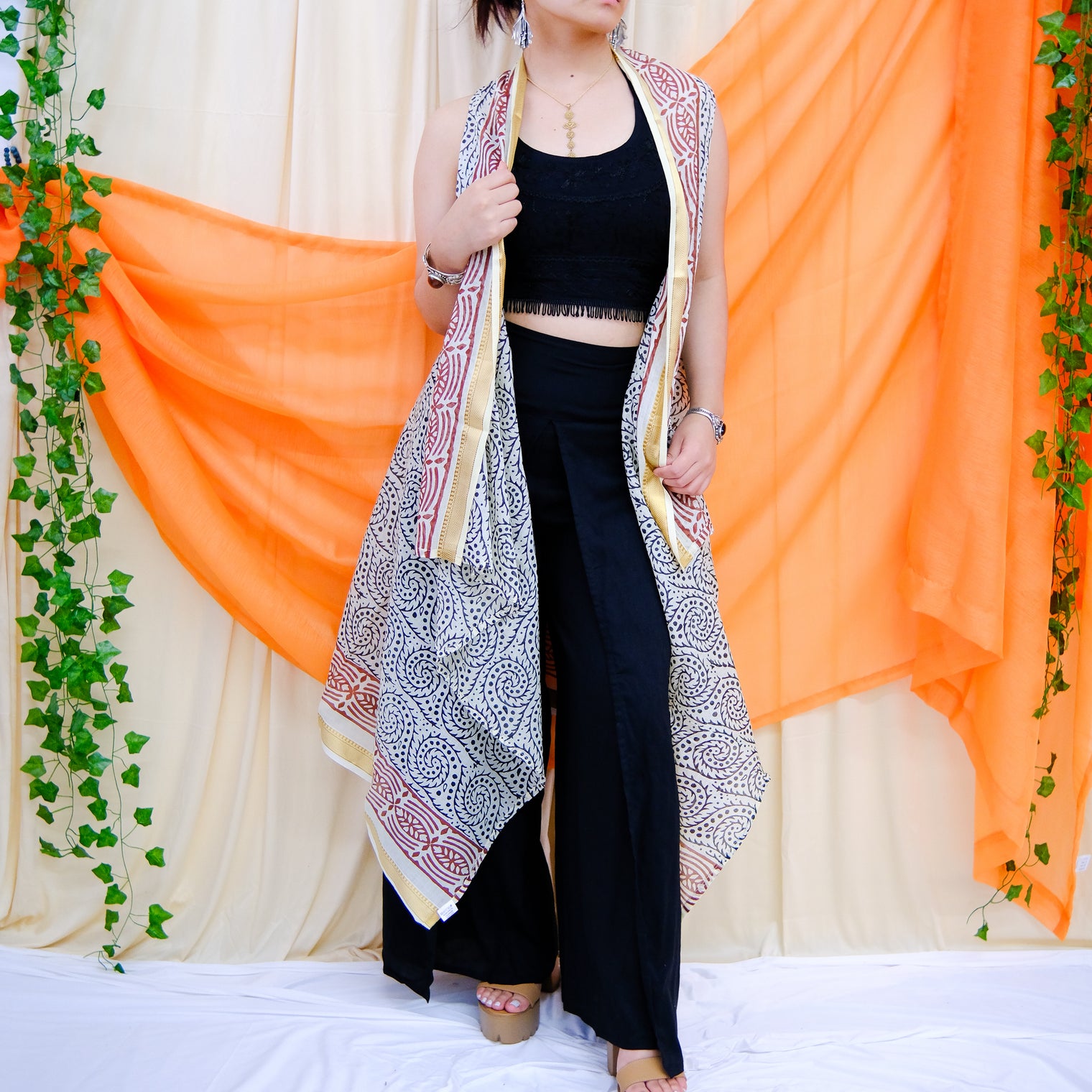 Cotton Flowy Cardigan