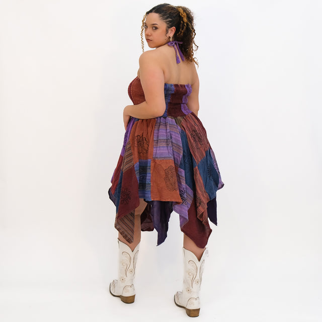 Patchwork Fairy Pixie Dress