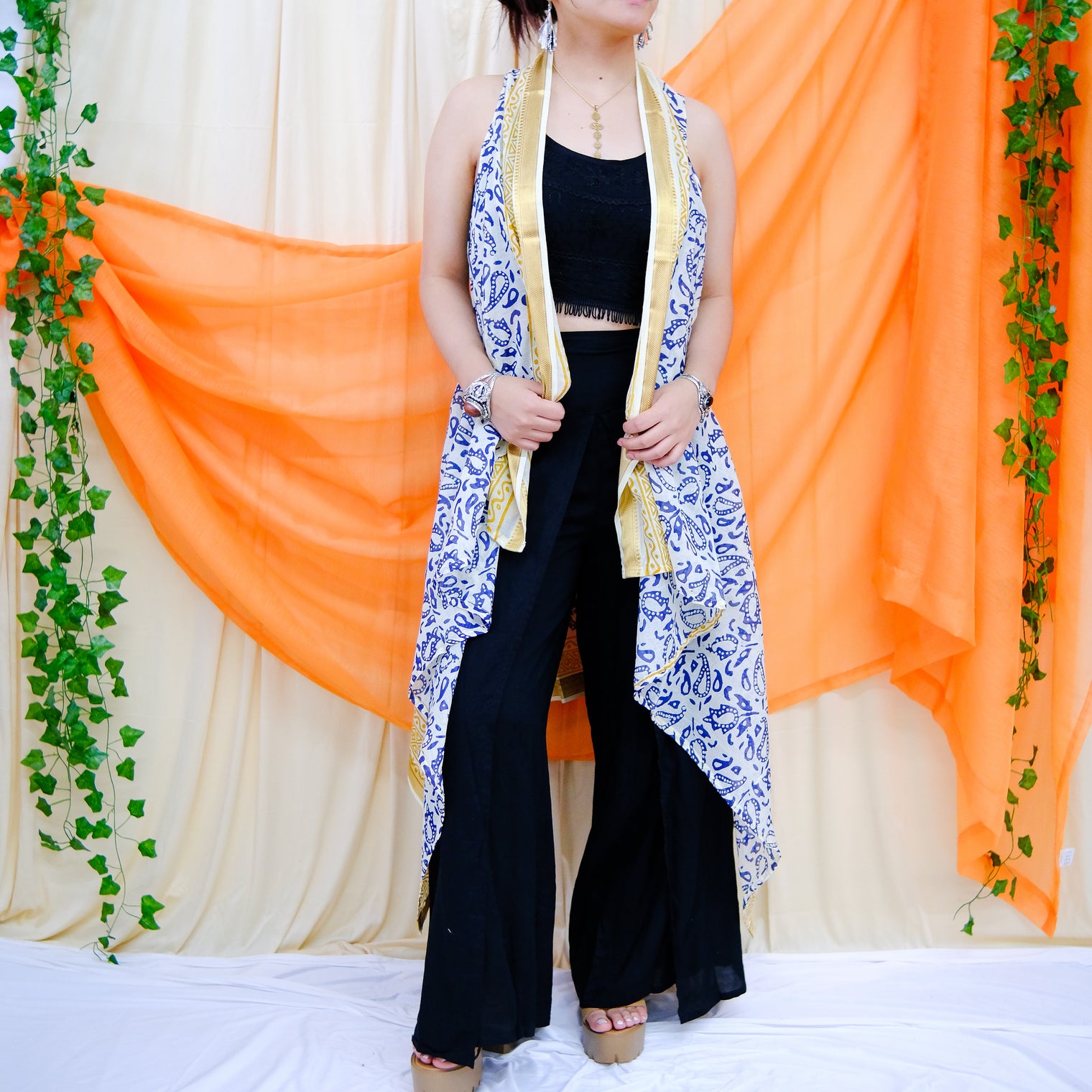 Cotton Flowy Cardigan