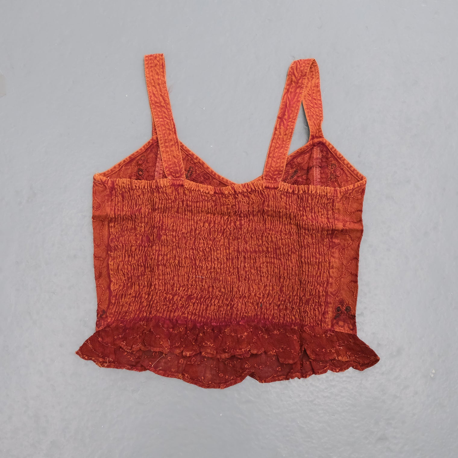 Earthy Embroidered Fairy Lace Top