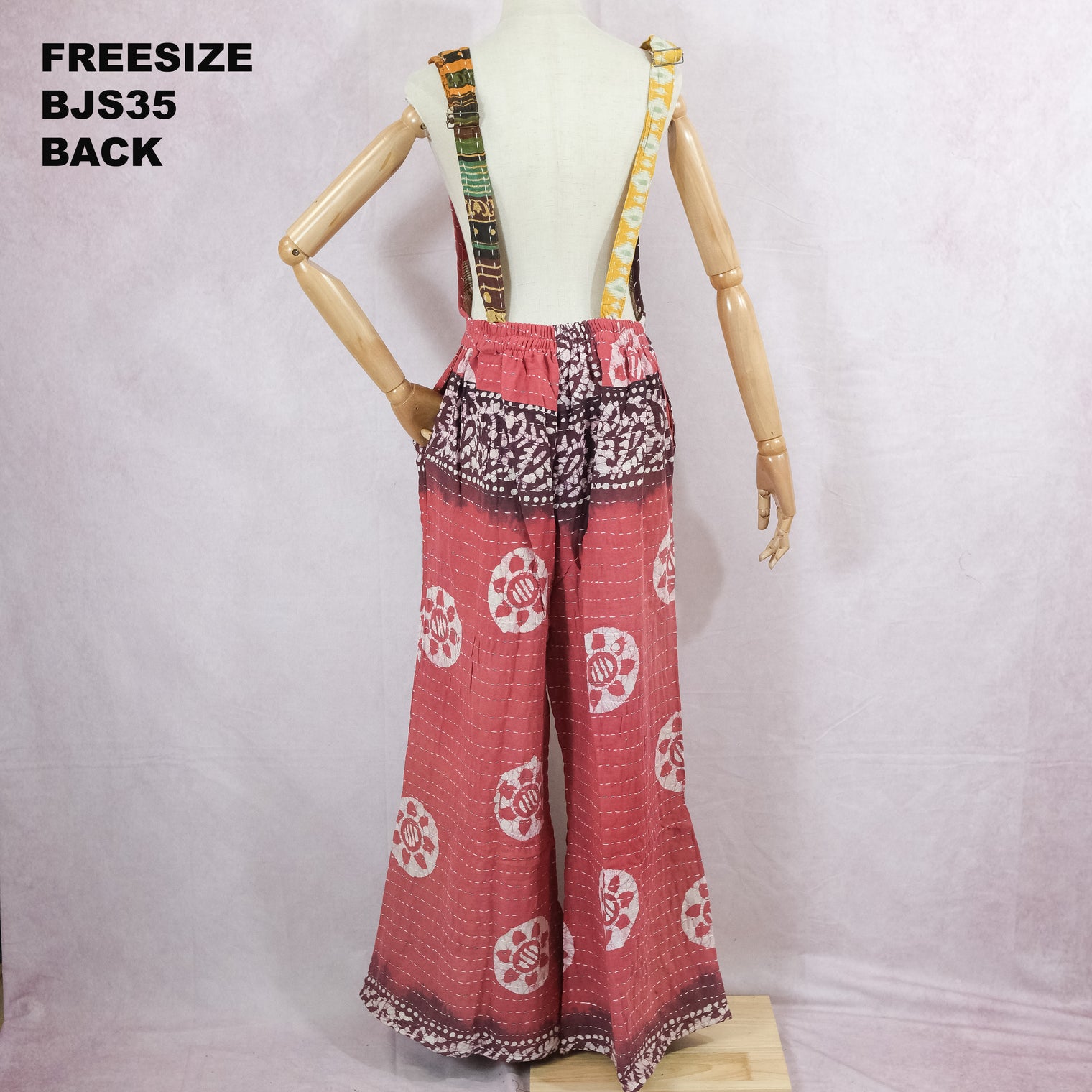 Kantha Boho Wide Leg Jumpsuit