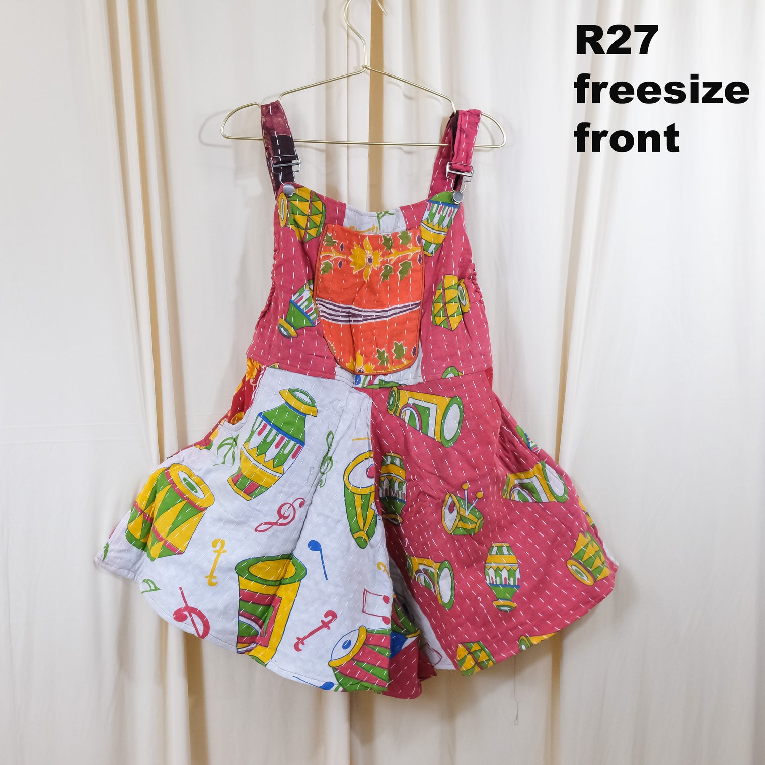 Kantha Bloom Flowy Romper