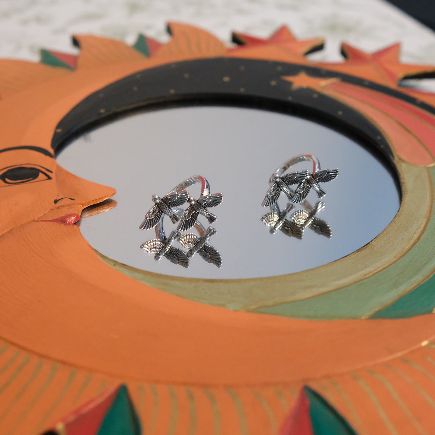 Adjustable Flying Bird Ring