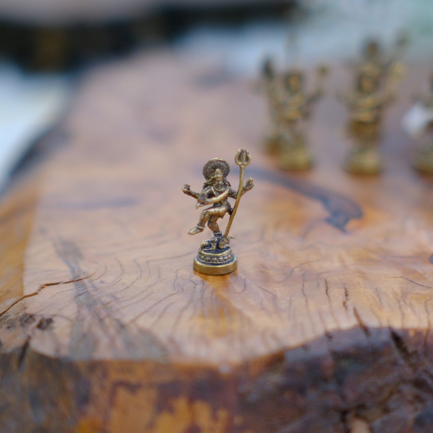 Brass Standing Shiva Statue, Shiva Alter Statue, Handmade Shiva, Shiva Figurine, Hindu God Mahadev, Lord of Divine Energy