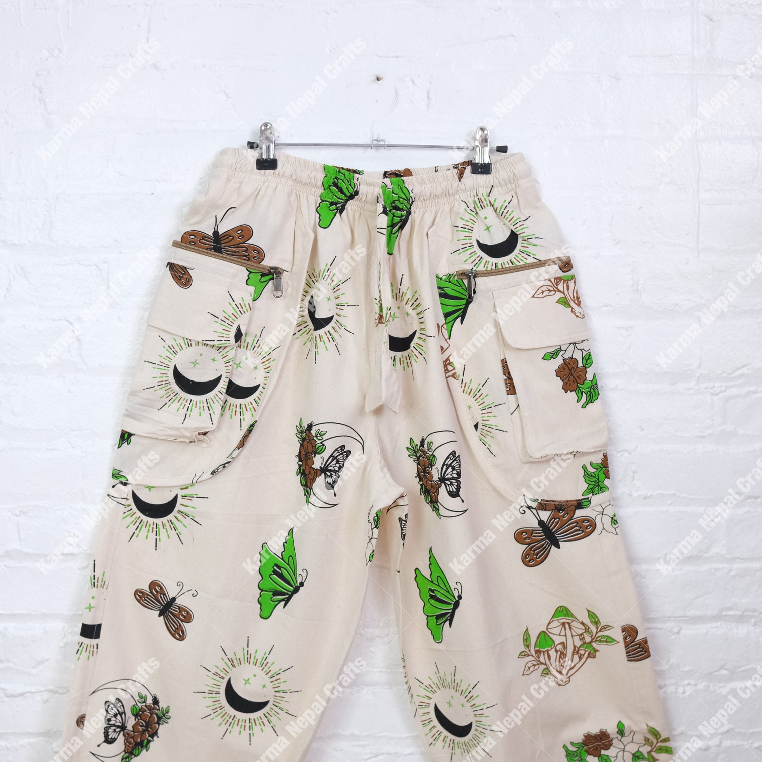 Whimsy Goth Inspired Baggy Cotton Pants
