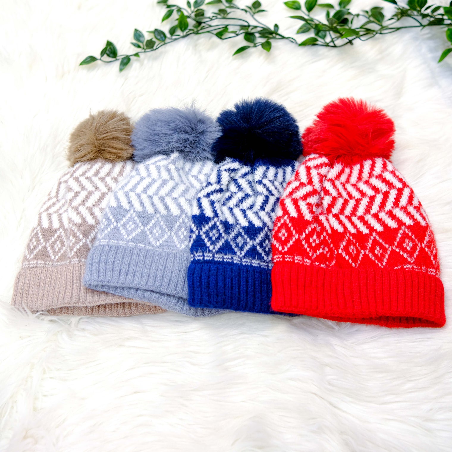 Pom Pom Kids Winter Hat