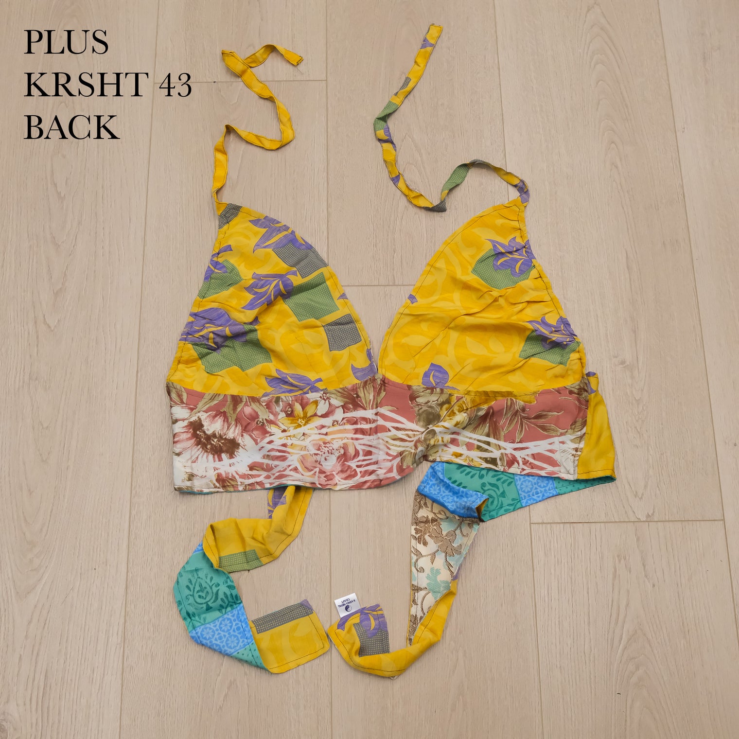 Reversible Sari Boho Bralette