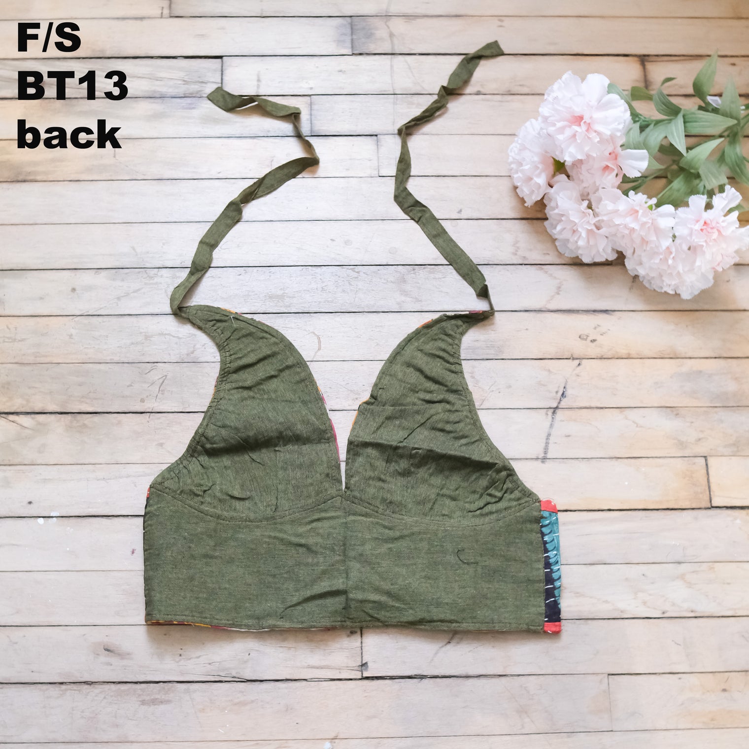 Kantha Reversible Boho Bralette