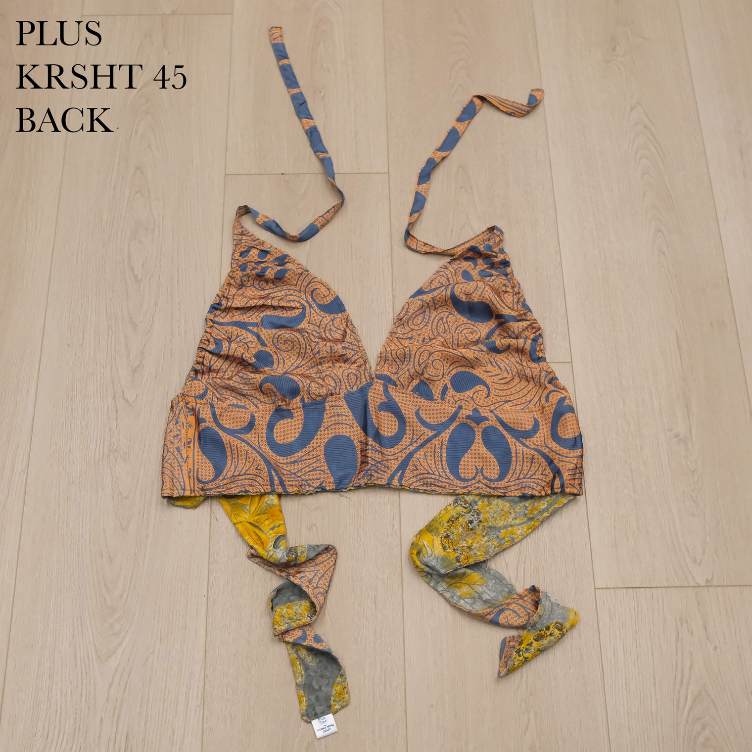 Reversible Sari Boho Bralette
