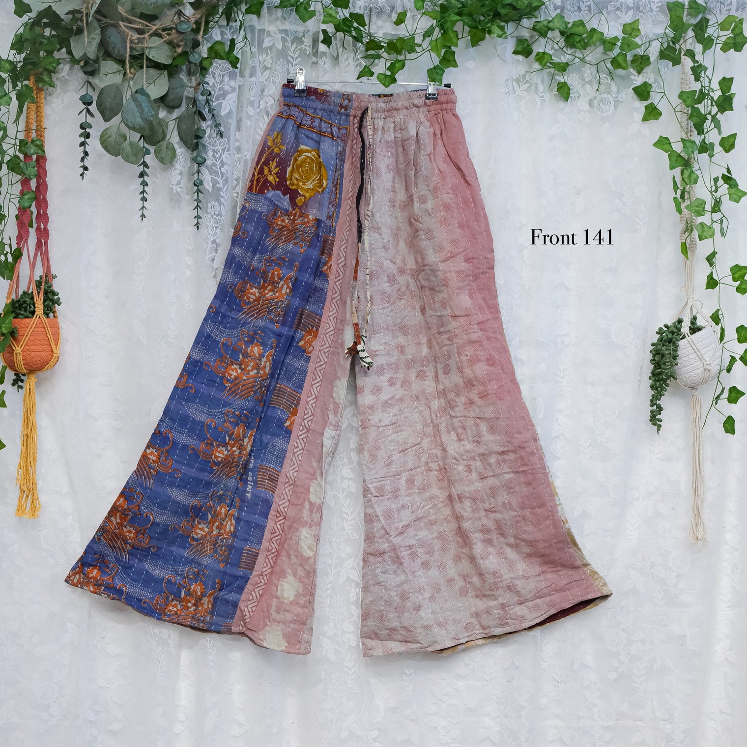 Kantha Wide Leg Pants