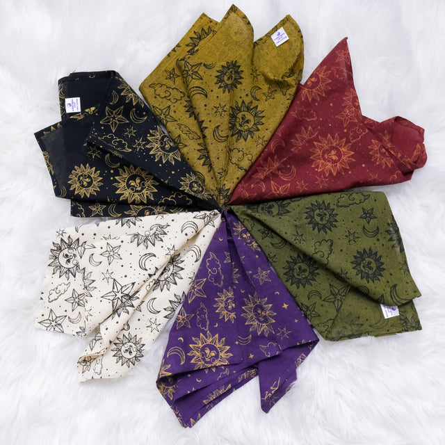 Celestial Square Head Wraps