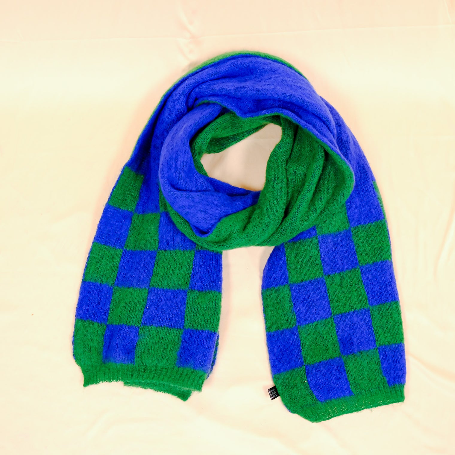 Plaid Long Cashmere Feel Oversized Scarfs