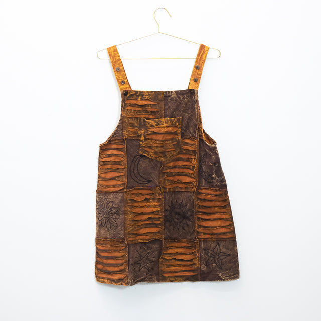 Patchwork Ribbed Cotton Mini Dress