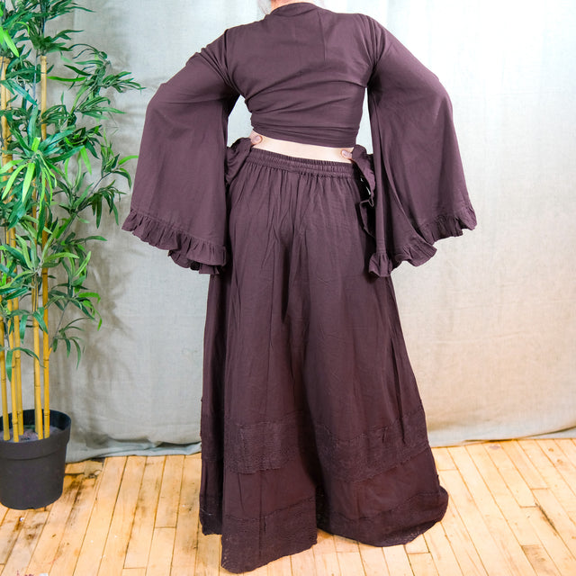 Laceid Dreams Flowy Skirt Set