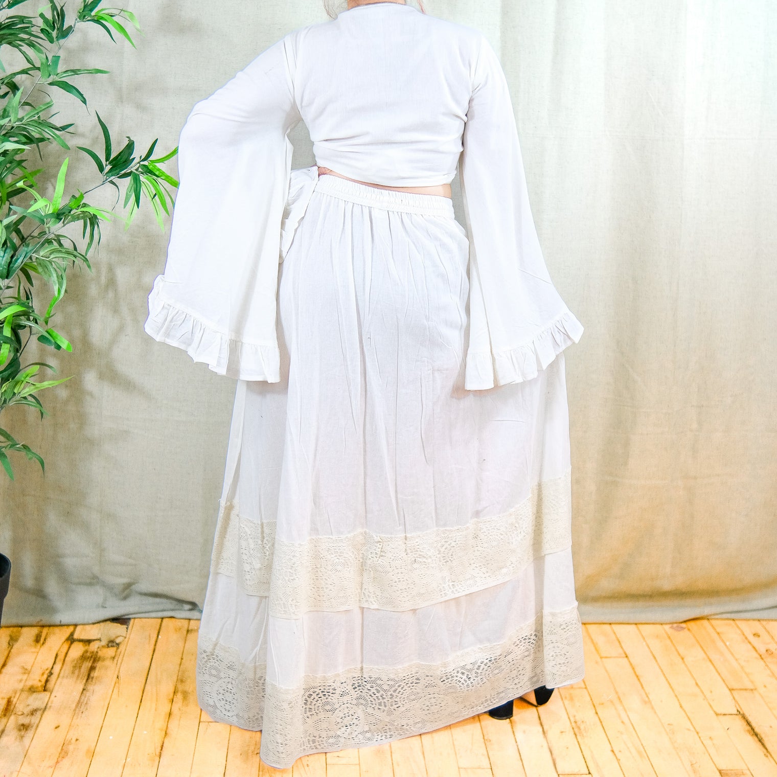 Laceid Dreams Flowy Skirt Set