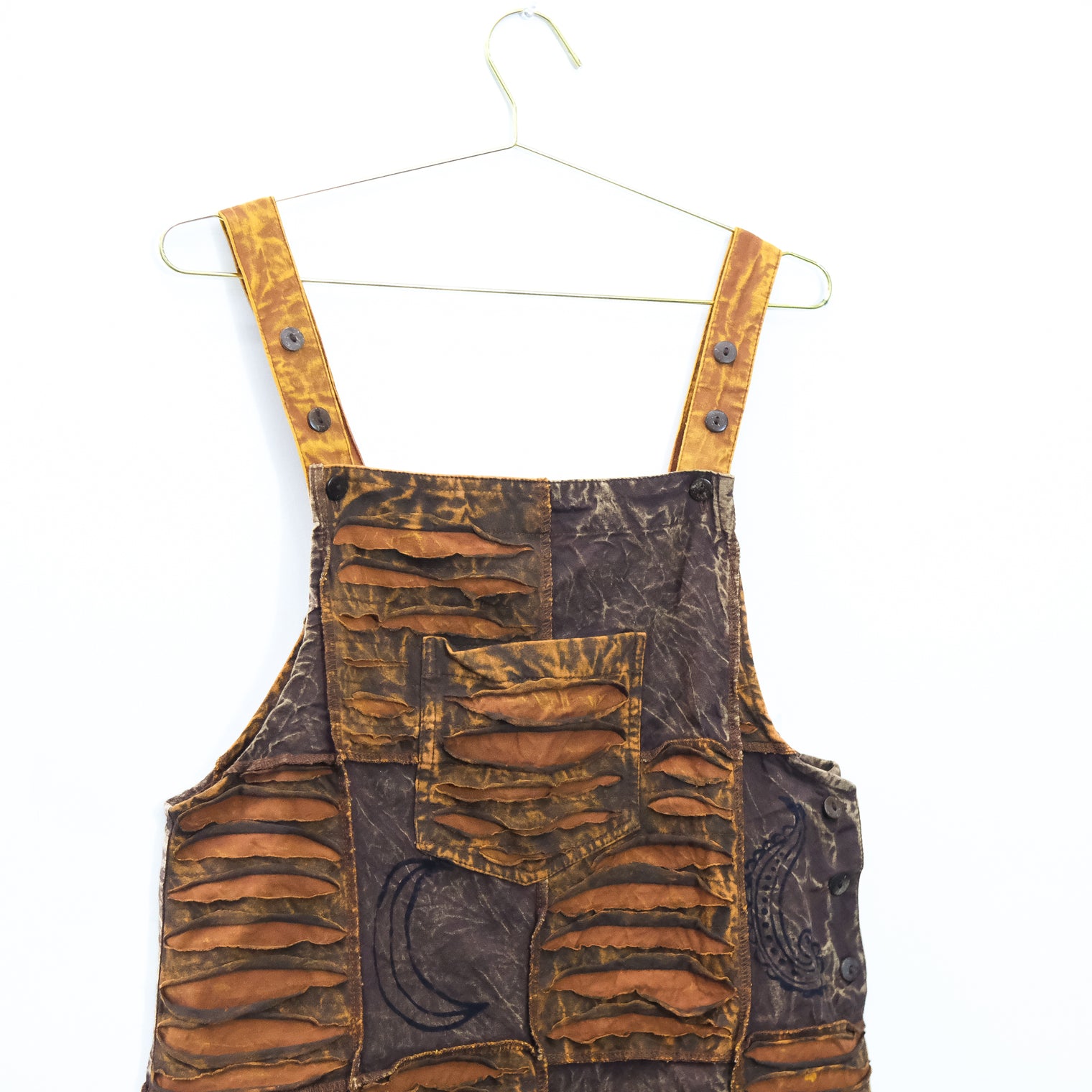 Patchwork Ribbed Cotton Mini Dress