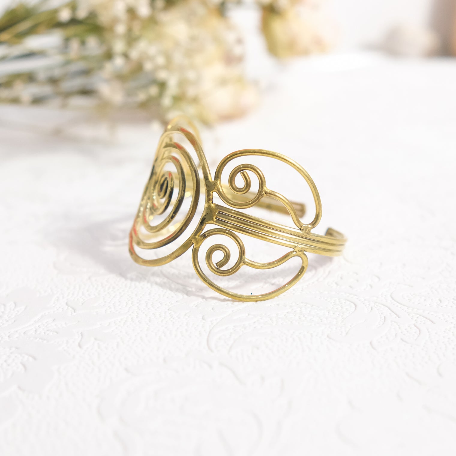 Moon Goddess Arm Cuff Bracelet