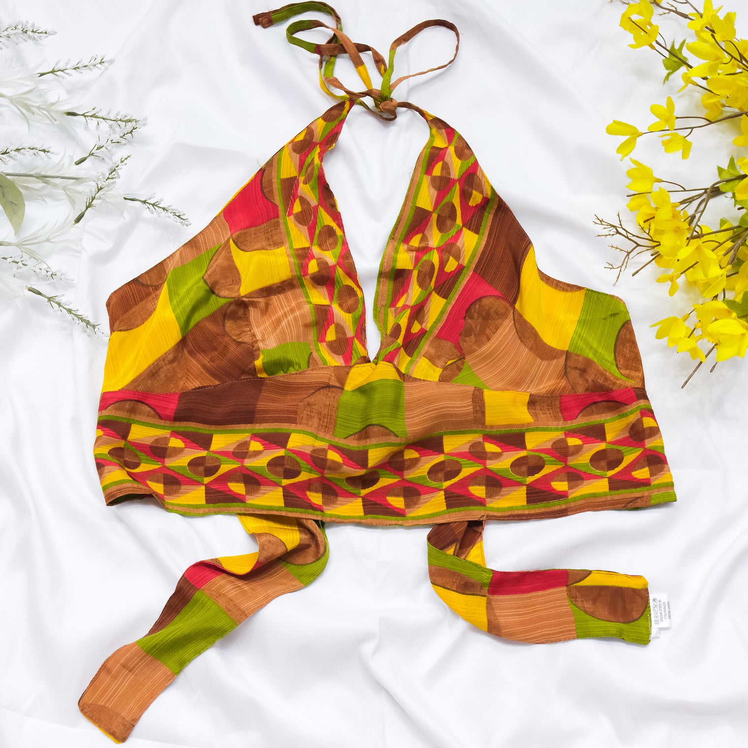 Reversible Retro Halter Top