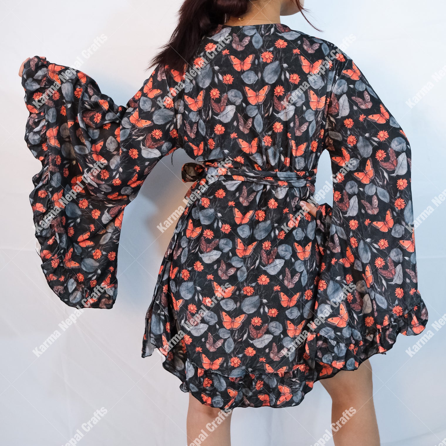 Moonlit Fae Wrap Dress