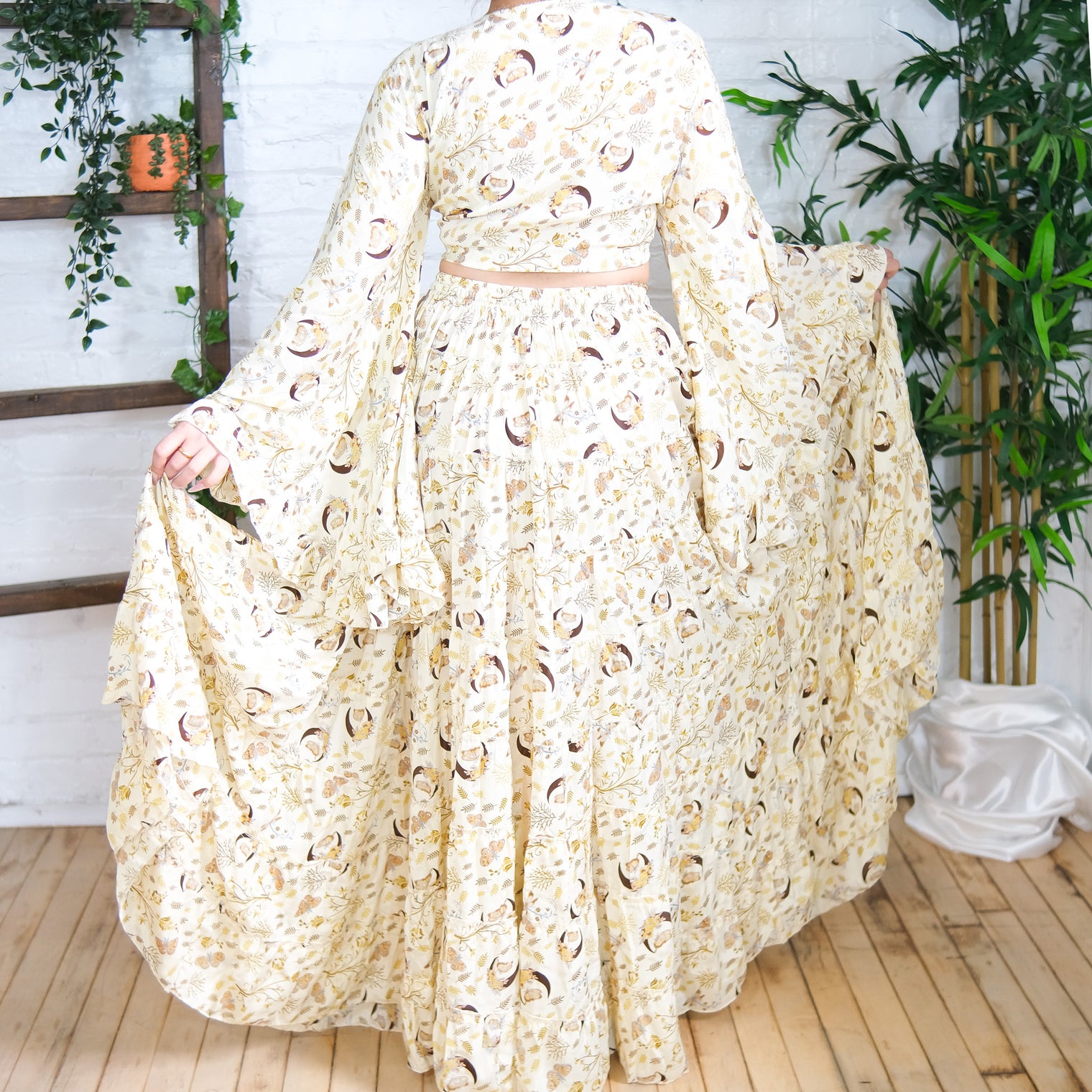 Nova Whisper Flowy Skirt Set