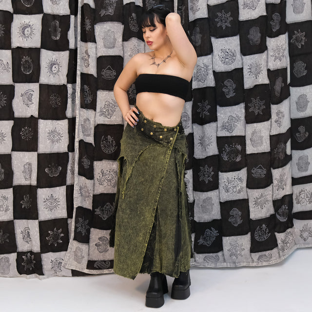 Festival Fairy Grunge Wrap Skirt