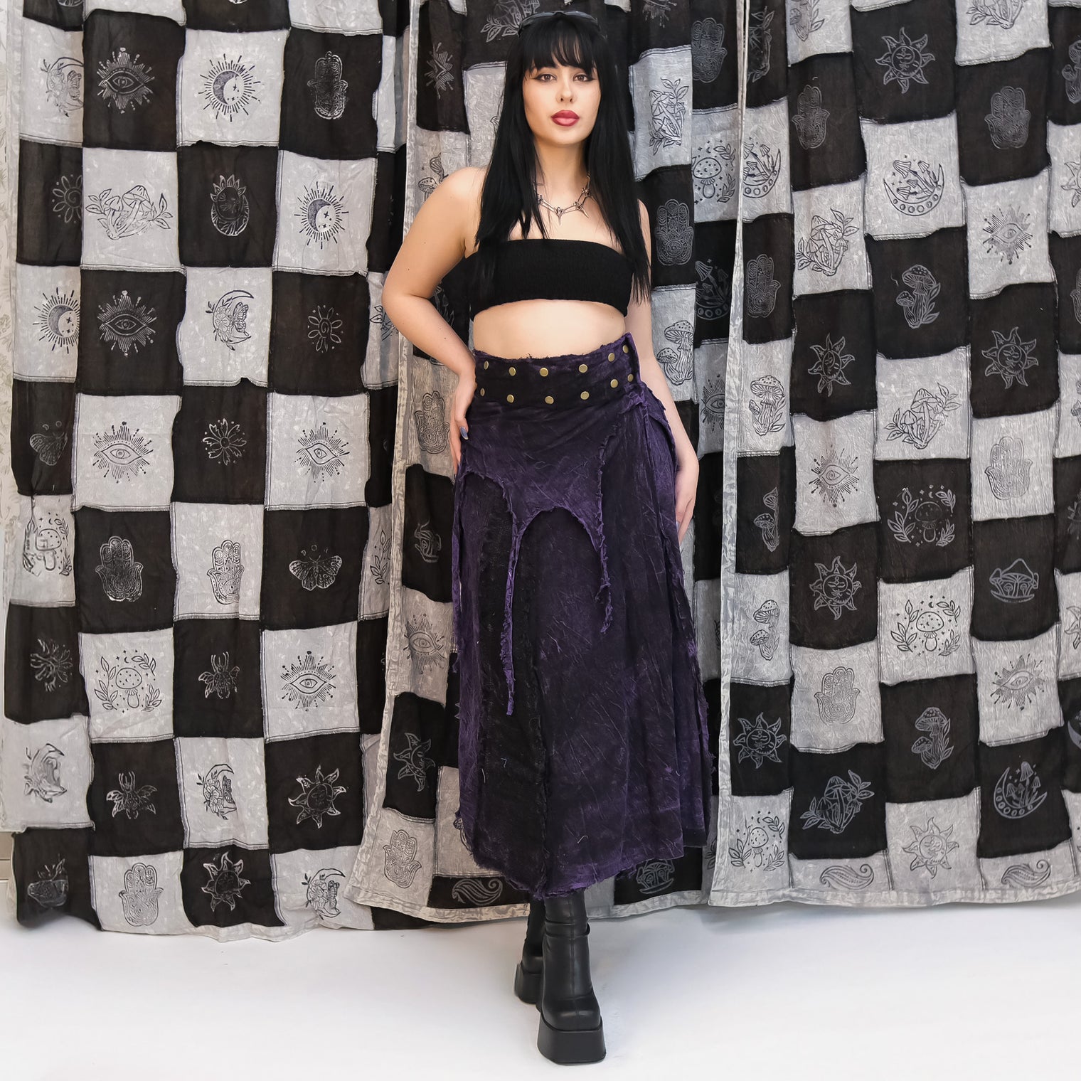 Festival Fairy Grunge Wrap Skirt