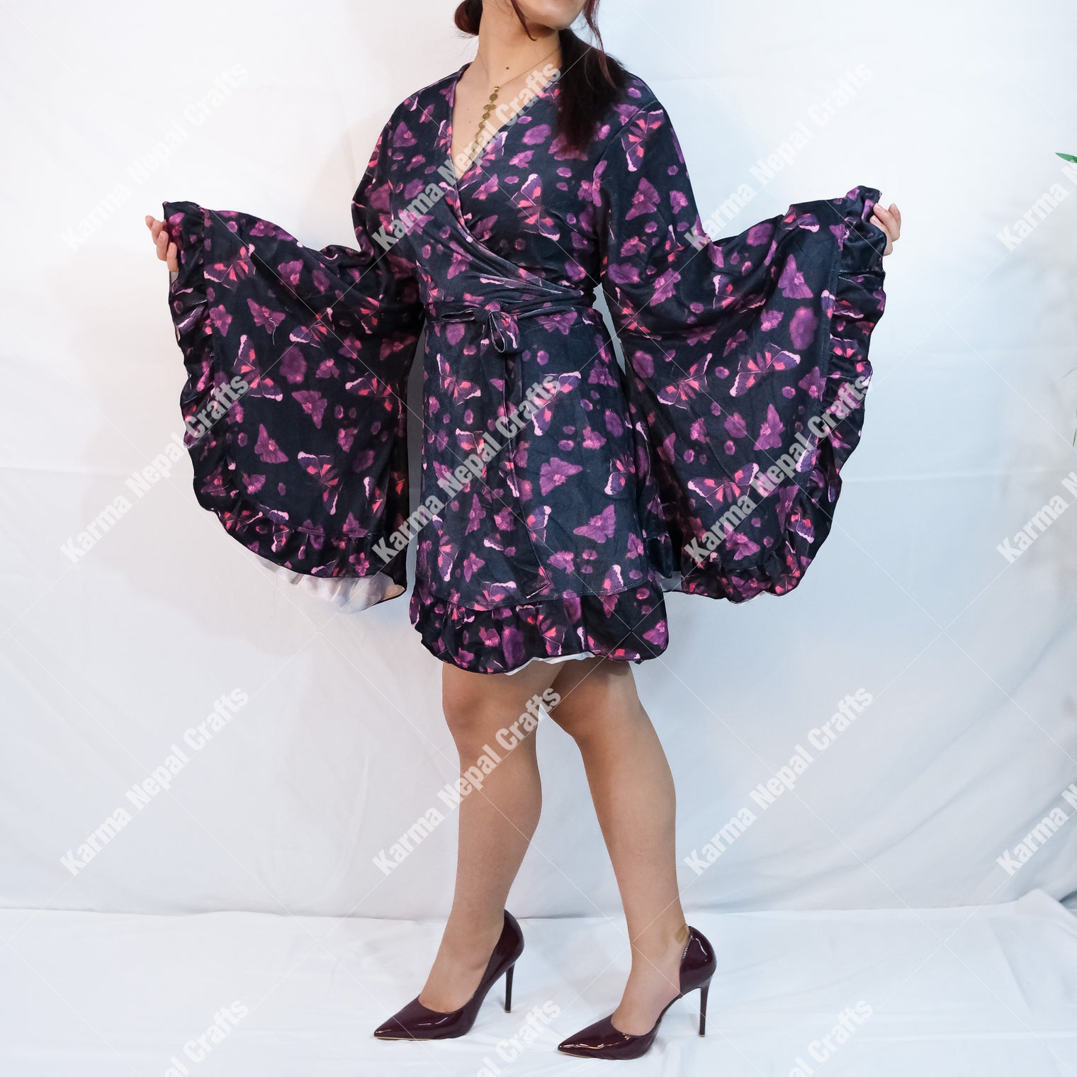 Moonlit Fae Wrap Dress