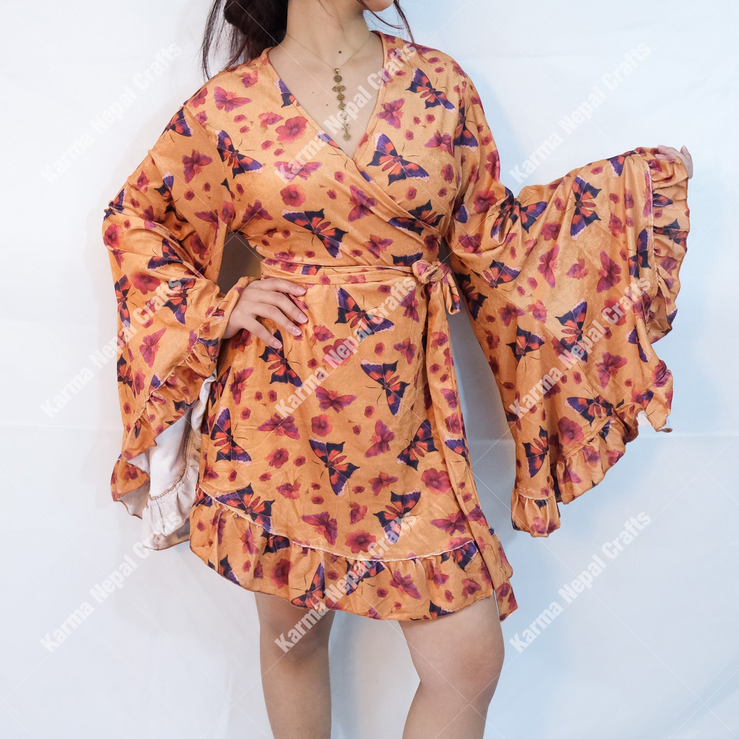 Moonlit Fae Wrap Dress