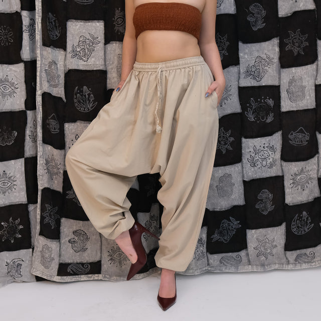Boho Cotton Unisex Harem Pants