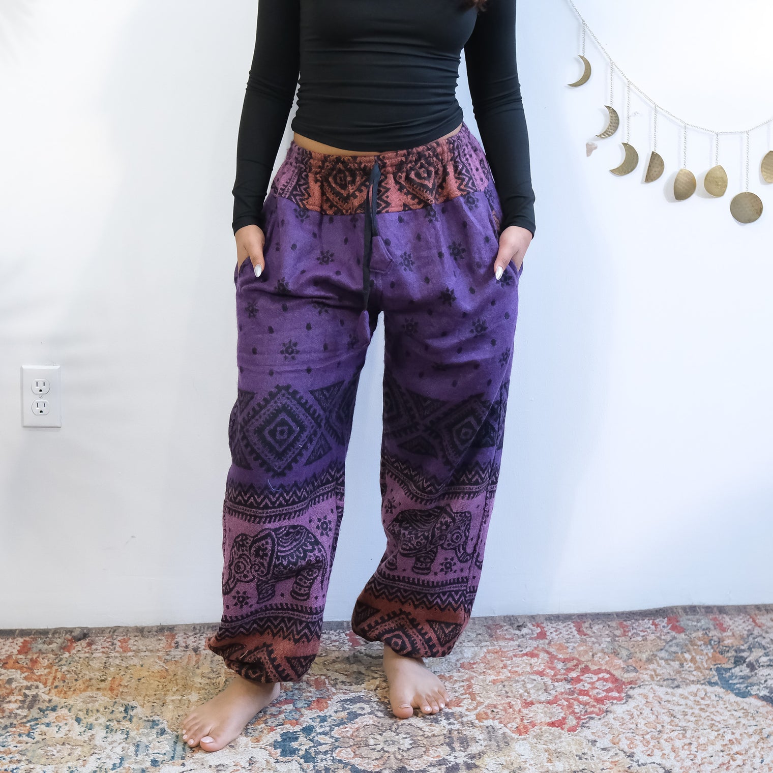 Wool Blend Unisex Winter Pants