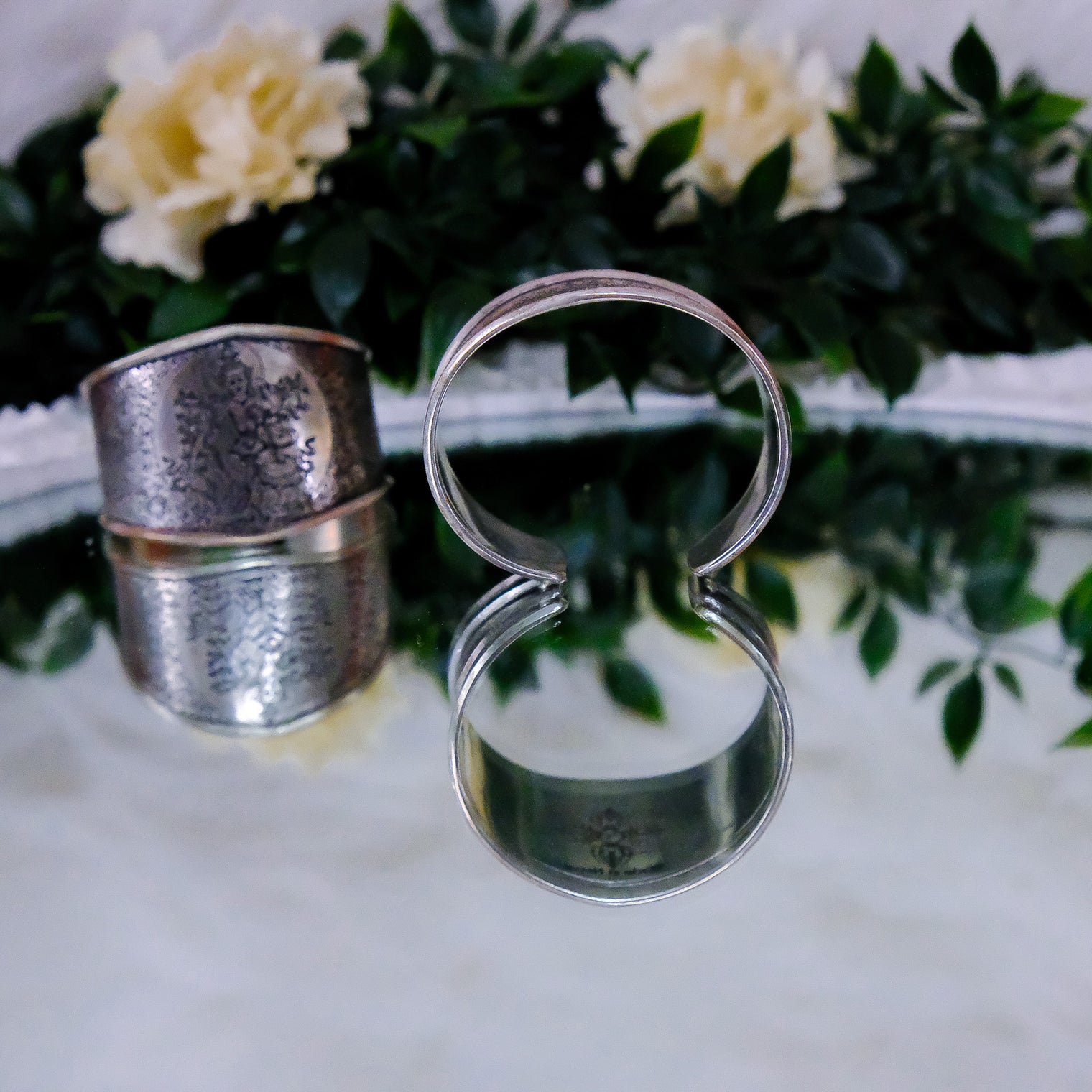 Ethnic Tara Engraved Bracelet